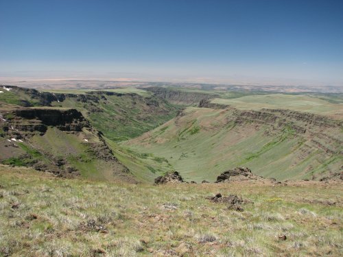 Big Indian Gorge - view to west